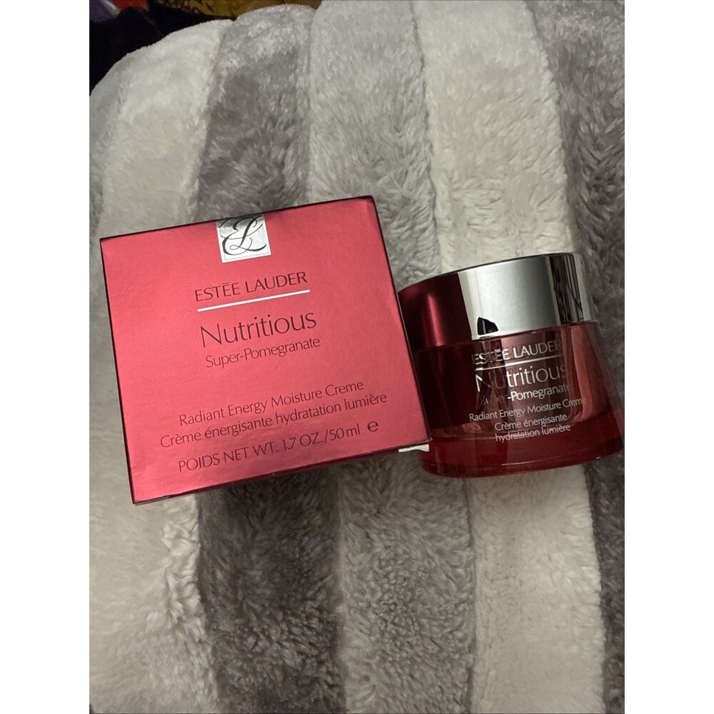 Estee Lauder Nutritious Super-Pomegranate Radiant Energy Moisture Creme 1.7 oz